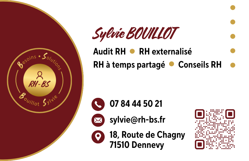 Carte de visite RH-BS pour contact